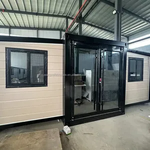 Tùy chỉnh 40ft đúc sẵn nhà prefab văn phòng biệt thự khách sạn sang trọng di chuyển mở rộng container nhà