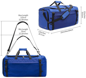 일본 1680d 나일론 야구 모자 여행 케이스 운반 더플 가방 하키 축구 공 운동화 디자이너 럭셔리 남성 사용자 정의 더플 가방 - Product Image 2