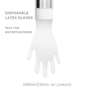 Gants de nettoyage jetables en latex industriels - Antidérapants, imperméables et résistants à l'abrasion pour le lavage haute pression et le dégraissage - Product Image 2