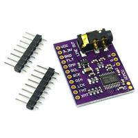 PCM5102 PCM5102A DAC Sound Card Board PHAT 3.5mm Stereo Jack 24 Bits Digital Audio Module untuk Raspberry Pi Beyond