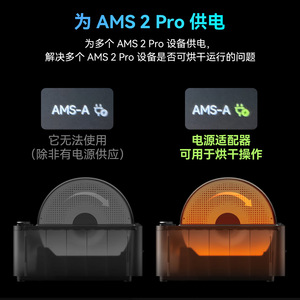 Adaptador de corriente Lin'ao 3D AMS 2 Pro 24V 4A para impresora 3D, sistema de alimentación automática, función de secado - Product Image 2