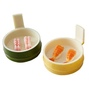 Fourniture de vaisselle, de plateaux à sashimi, de plats de fruits de mer et de plats à sushi avec poignées pour les hôtels japonais, les restaurants de hot pot et autres. - Product Image 4