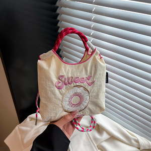 Nouveau Sac Fourre-tout Pliable en Toile Écologique pour Femme 2026 - Petit Sac Bandoulière & Sac à Épaule Grande Capacité - Product Image 5