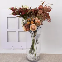 חתונה פרחי משי Paeonia Lactiflora סיטונאי מלאכותי משי פרחי פרחים מלאכותיים חתונה זר
