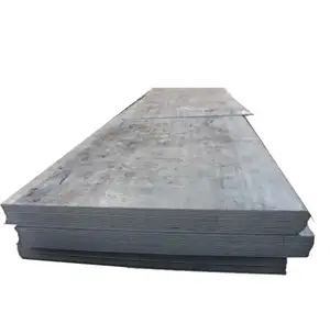 Placa base de chapa de acero Astm A36 de gran venta con 9/16 agujeros preperforados q235 chapa de acero al carbono laminado en caliente suave