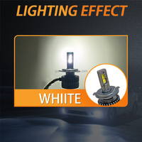 Ampoule de phare de voiture double LED Canbus sans erreur A150 H1/H4/H7/H11/9005 en aluminium 150W 15000LM puce 5080 haute puissance