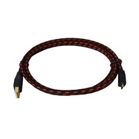 MOQ 500 OEM ODM Kabel Printer Micro USB Kecepatan Tinggi 3A Pengisian Cepat Kabel Sinkronisasi Data untuk Kamera Komputer Ponsel