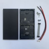 Módulo LED RGBW Ultrafino P1.53 P2 P2.5 P3.0 P4 P5 P6 P8, Panel de Pantalla LED para Interiores y Exteriores, Letrero Negro para Tiendas