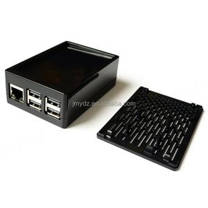 Boîtier pour Raspberry Pi 3B+ avec écran tactile de 3,5 pouces, peut accueillir un ventilateur de refroidissement, châssis 2-en-1, boîte en ABS - Product Image 1