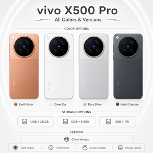 <span class=keywords><strong>vivo</strong></span> X500 Pro รุ่นใหม่ ปี 2026 สมาร์ทโฟน 5G Octa Core 144Hz พร้อมหน้าจอ AMOLED 6.3 นิ้ว รองรับซิมคู่ คุณสมบัติเล่นเกม <span class=keywords><strong>VIVO</strong></span> x500pro - Product Image 2