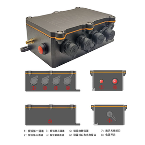 Thu thập dữ liệu không dây <span class=keywords><strong>4</strong></span> kênh AC104-4B cho các công cụ địa kỹ thuật số kênh cao hiệu quả tuyệt vời - Product Image 2