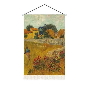 Tapisserie sur mesure <span class=keywords><strong>de</strong></span> style peinture à l'huile Van Gogh, couleur personnalisée, pour la décoration intérieure <span class=keywords><strong>de</strong></span> boutiques <span class=keywords><strong>de</strong></span> cadeaux - Product Image 5