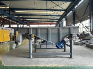 Kuvars kum eleme makinesi lineer titreşimli tarama ayırıcı çakıl titreşimli elek makinesi 1-3 güverte ile - Product Image 2