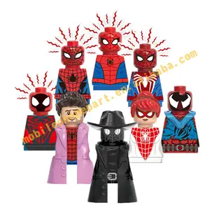 Super Heros Peter Parker Insomniac Spectacular Spider Spinneret Mini Bricks Figures Man Building Blocks Toys G0126
