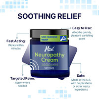 Crème Tout Naturel Extra Forte pour les Pieds et les Jambes, Puissance Maximale pour Soulager la Douleur Neuropathique, Non Grasse