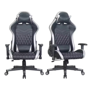 <span class=keywords><strong>Chaise</strong></span> de jeu moderne ergonomique pivotante en similicuir, réglable en hauteur, dossier haut, style course, la plus vendue - Product Image 6