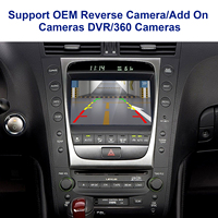 Kit de Adaptación Inalámbrico para Android Auto y Apple CarPlay, Compatible con Lexus IS/ES/GS/LS/LX/GX/LC200 2009-2012, Certificado CE, Pantalla Táctil, 1 Año de Garantía