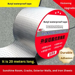 Ruban Butyle Auto-Adhésif Membrane Imperméable pour Réparation de Conduit de Cuisine Couleur Toiture en Acier Feuille <span class=keywords><strong>d</strong></span>'Aluminium <span class=keywords><strong>Bande</strong></span> <span class=keywords><strong>d</strong></span>'<span class=keywords><strong>Étanchéité</strong></span> pour la Cuisine - Product Image 4