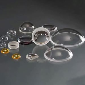 Lentille dôme convexe Plano en verre saphir à quartz BK7 revêtue d'Ar sur mesure avec bride pour caméra sous-marine - Product Image 4