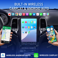 Autoradio Android 14 de 13,6 pouces pour Jeep Grand Cherokee 2011-2022, navigation GPS, lecteur multimédia, Carplay, écran tactile