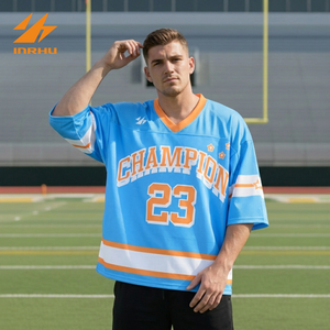 Maillot de football américain en mesh de qualité supérieure, uniforme de rugby cousu, avec sortie d'usine - Product Image 4