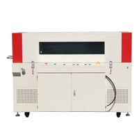 Machine d'emballage sous film rétractable, tunnel de thermoscellage, scelleuse automatique en L pour emballage de boîtes cadeaux, bouteilles, lignes d'emballage alimentaire