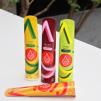 Tube en papier Calippo de 100 ml/120 ml, emballage en tube de papier, vente chaude