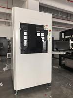 Printer 3D Resin SLA 600 Otomatis Industri Baru dengan Pemindaian Titik Variabel, Bingkai Marmer, Presisi 0.00125mm, USB/WiFi, Auto Leveling