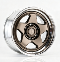 Rueda Todoterreno Forjada de Aleación 6061-T6 de 17x8.5 ET0 5x127 CB71.56 para Jeep Wrangler Classic Cherokee Chevrolet Colorado Tuning Rim