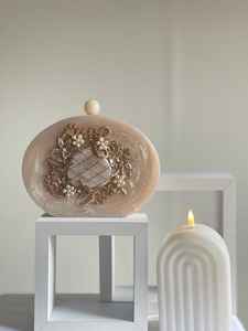 Compact <b>Resin</b> Clutch For Women With Stylish Design Durable Finish Perfect For Weddings And Cocktail Parties - Product Image 3