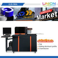 Máquina Automática CNC 3D para Doblar Letras de Canal, Aluminio, Letras Especiales para Logotipos Publicitarios, Fabricación de Letreros para Tiendas UNION SIGNTECH