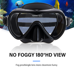 หน้ากากดำน้ำ MASK100และหน้ากากดำน้ำแบบเต็มตัวทำจากซิลิโคนเหลวกรอบกว้างหน้ากากป้องกันการรั่วไหลหน้ากากดำน้ำดูปะการังด้านบนแบบแห้ง - Product Image 3