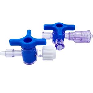 Équipement de perfusion personnalisé Contrôle de l'air médical en plastique Vanne médicale à trois voies en gros - Product Image 1