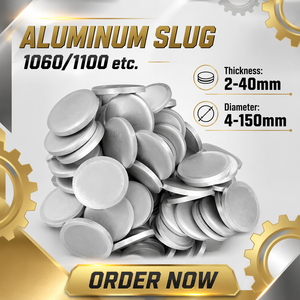 GY Prix usine Aluminium non allié 1060-O, couleur Argent Blanc, épaisseur 2-40mm, tubes, bouteilles, canettes de 4-150mm (tailles personnalisées) - Product Image 1