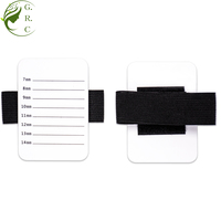 KDB Extension De Cils 7-14mm/8-15mm Blanc Acrylique Bandage Portable cils Panneau D'affichage cils Échelle Plateau Support Pour Salon