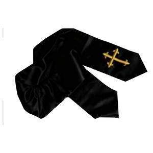 Estola <span class=keywords><strong>de</strong></span> Graduación Clase 2026, Banda <span class=keywords><strong>de</strong></span> Honor Lisa Personalizada, <span class=keywords><strong>Fiesta</strong></span> <span class=keywords><strong>de</strong></span> Graduación Escolar, 100% Poliéster, Unisex, Manga Larga para Adultos - Product Image 4