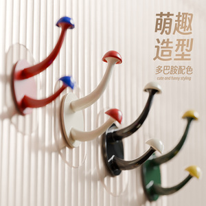 Wholesale Mushroom <b>Hooks</b> Multifunctional Modern Strong Adhesive <b>Wall</b> <b>Hook</b> for Bedroom and Kitchen - Product Image 6
