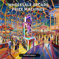 Jeux d'arcade à pièces, machine de récompense de tickets de prix en intérieur, distributeur automatique, adultes, enfants, cadeaux amusants en métal