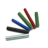 High Tensile ASTM A193 B7 Stud Bolt Thread Rod A194 2H Hex Bolts with 2 Heavy Black Hex Nuts