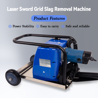 Sûr et facile à transporter Machine d'élimination des scories au laser pour le nettoyage des scories de fer Nettoyeur de bande laser pour table et dissolvant de scories