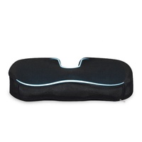 Coussin de siège en mousse à mémoire de forme Anjuny en forme de U, soulagement de la douleur du coccyx, refroidissement estival, tissu amovible et lavable pour sièges de voiture