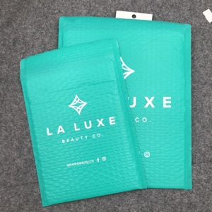 Buste Imbottite Personalizzate con Bolle d'Aria per Spedizioni, Buste Postali in Polietilene Color Pesca per <span class=keywords><strong>Corriere</strong></span> - Product Image 5