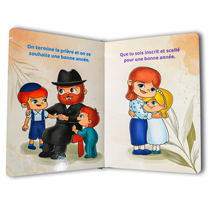 <span class=keywords><strong>Libro</strong></span> educativo personalizzato OEM per bambini apprendimento precoce <span class=keywords><strong>libro</strong></span> educativo con copertina rigida con storia francese - Product Image 2