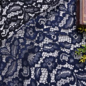 Modası elbise için yüksek kaliteli Tricolor dantel pamuk naylon çiçekli dantel kumaş - Product Image 5
