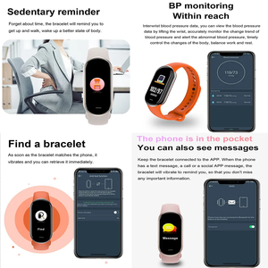 Gelang pintar olahraga M8, keluaran baru 2024 M8, Pedometer, gelang jam tangan M7 M6, kontrol musik, pelacak kebugaran - Product Image 5