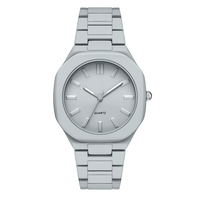 Virtue Damen-Luxus-Legierungsuhr mit individuellem Logo, Quarzwerk, wasserdicht 3BAR, 36mm Zifferblatt, Armband-Stil