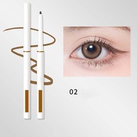 Crayon eye-liner coloré - Extrêmement fin, imperméable, résistant à la transpiration, séchage rapide et longue tenue, sans effet vertigineux