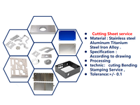 Services de fabrication de pièces découpées au laser en acier inoxydable, aluminium et titane, usinage CNC de tôles métalliques WSD WSD-SHEET