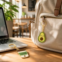 Porte-clés fantaisie à succès, design amusant et personnalisé, breloque pour sac à main, souvenir de voyage, porte-clés personnalisé