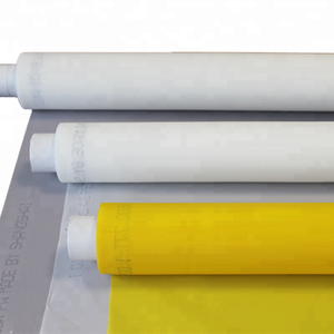 Lưới Polyester In Lụa Màu Vàng Trắng Chất Lượng Cao 80 100 110 120 135 150 160 180 195 200 250 300 Lưới - Product Image 1